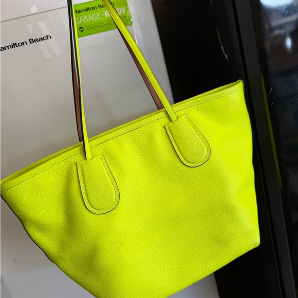 Coach Neon electric Green Tote Bag - Picture 4 of 7